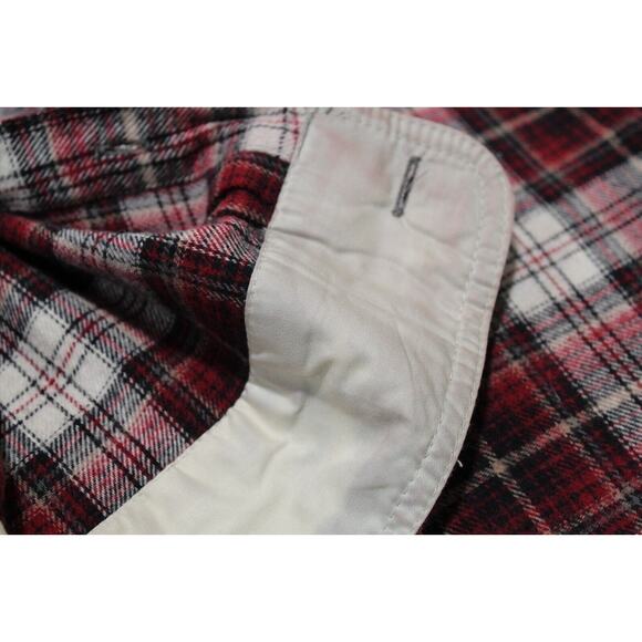 North River Men's XXL Red Tartan Plaid Button-up LS Flannel Shirt XXL Outdoors - Picture 8 of 13